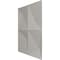 Ekena Millwork 19 5/8in. W x 19 5/8in. H Ellis EnduraWall Decorative 3D Wall Panel Covers 2.67 Sq. Ft. WP20X20ELCAB - alternate 5